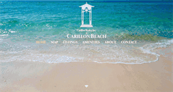 Desktop Screenshot of carillon-beach.com